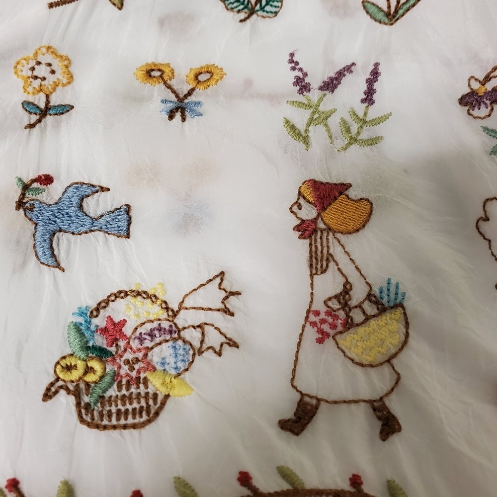 Johnny Was Womens Sami Embroidered Tunic Top Size S White Cottagecore Prairie - Picture 7 of 14